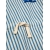 Blue stripes long sleeve dress