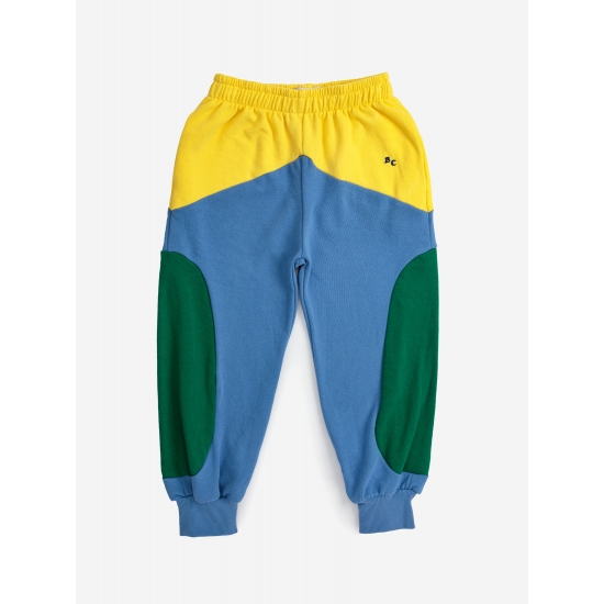 Color block jogging pants