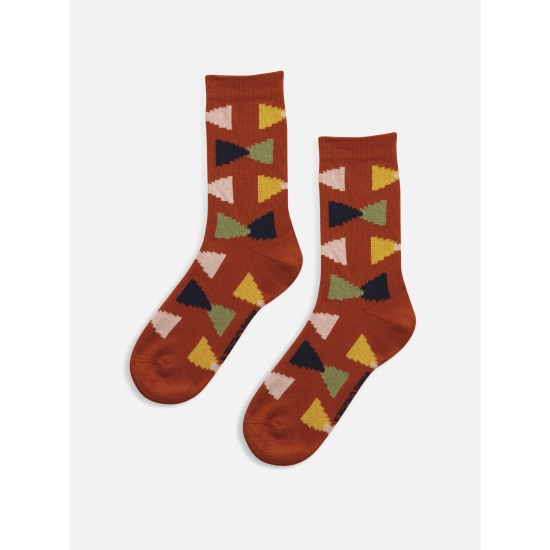 A Geometric short socks